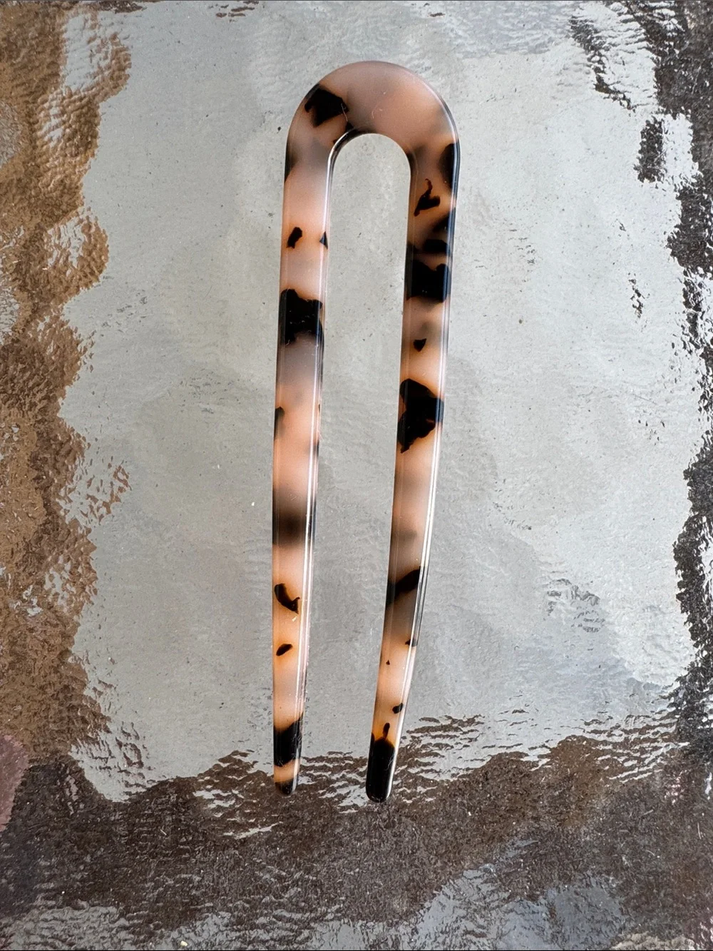 Decorative Floral and Shell Hair Pins Set - Pink, Gold, Cream, Tortoiseshell